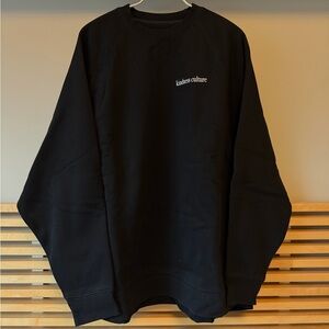 NWT Brunette The Label Black Crew Neck Sweater S